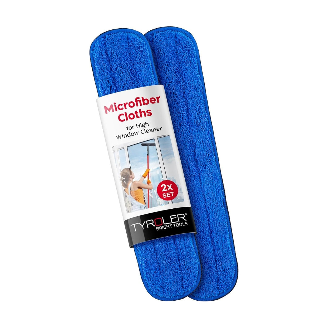 High-Window Cleaner Microfibre Cloth (2-Pack)