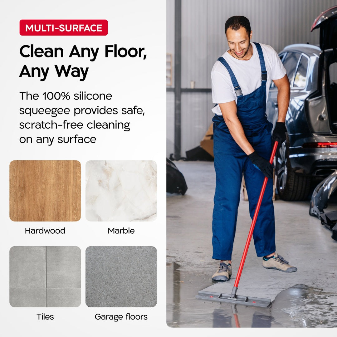 Moppy Shmoppy - 2-in-1 Floor Mop & Squeegee