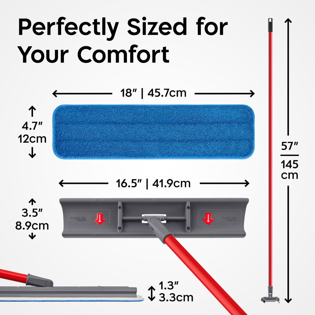 Moppy Shmoppy - 2-in-1 Floor Mop & Squeegee