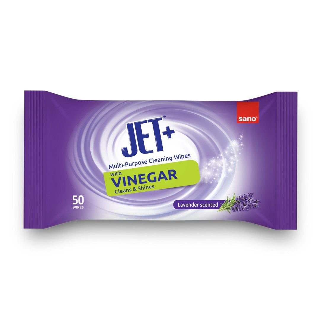 Multipurpose Wet Wipes With Vinegar - Lavender Scent