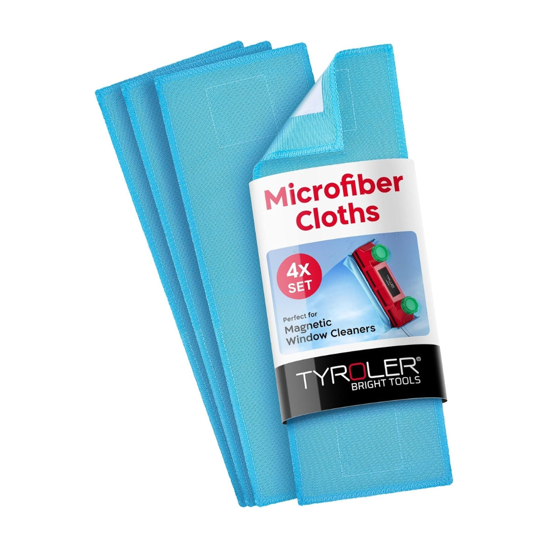 Microfibre Cloth for Glider Window Cleaner - (4-Pack)
