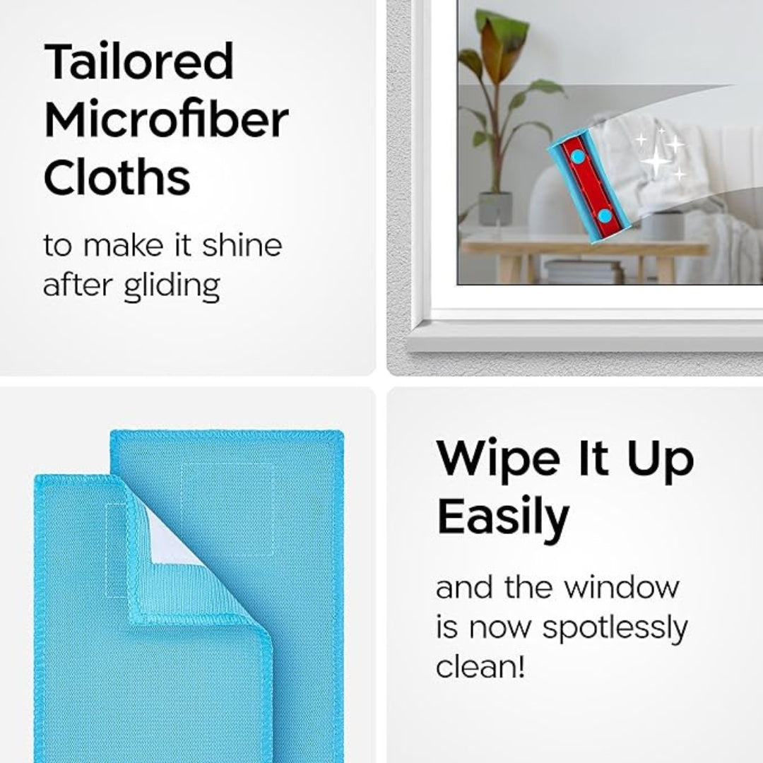 Microfibre Cloth for Glider Window Cleaner (6-Pack)