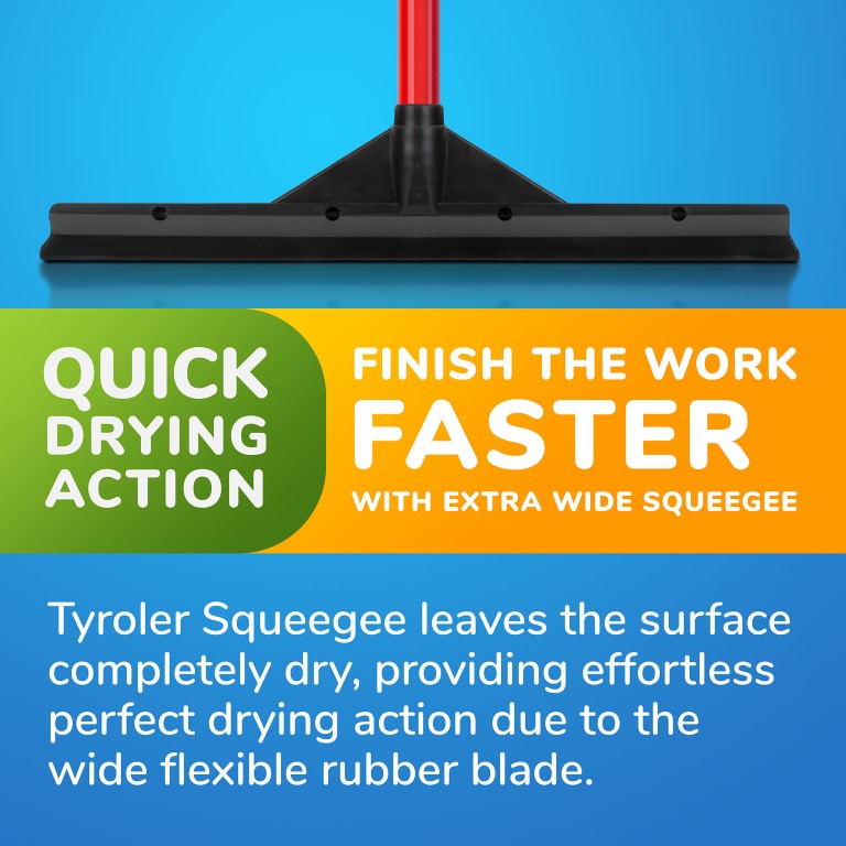 Rubber Floor Squeegee 46cm