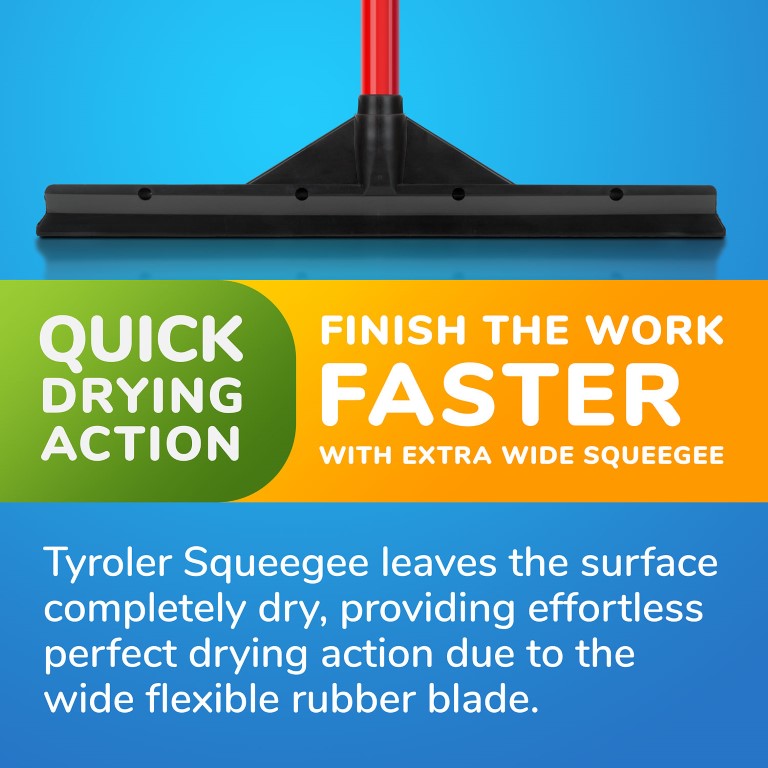 Floor Rubber Squeegee 46cm