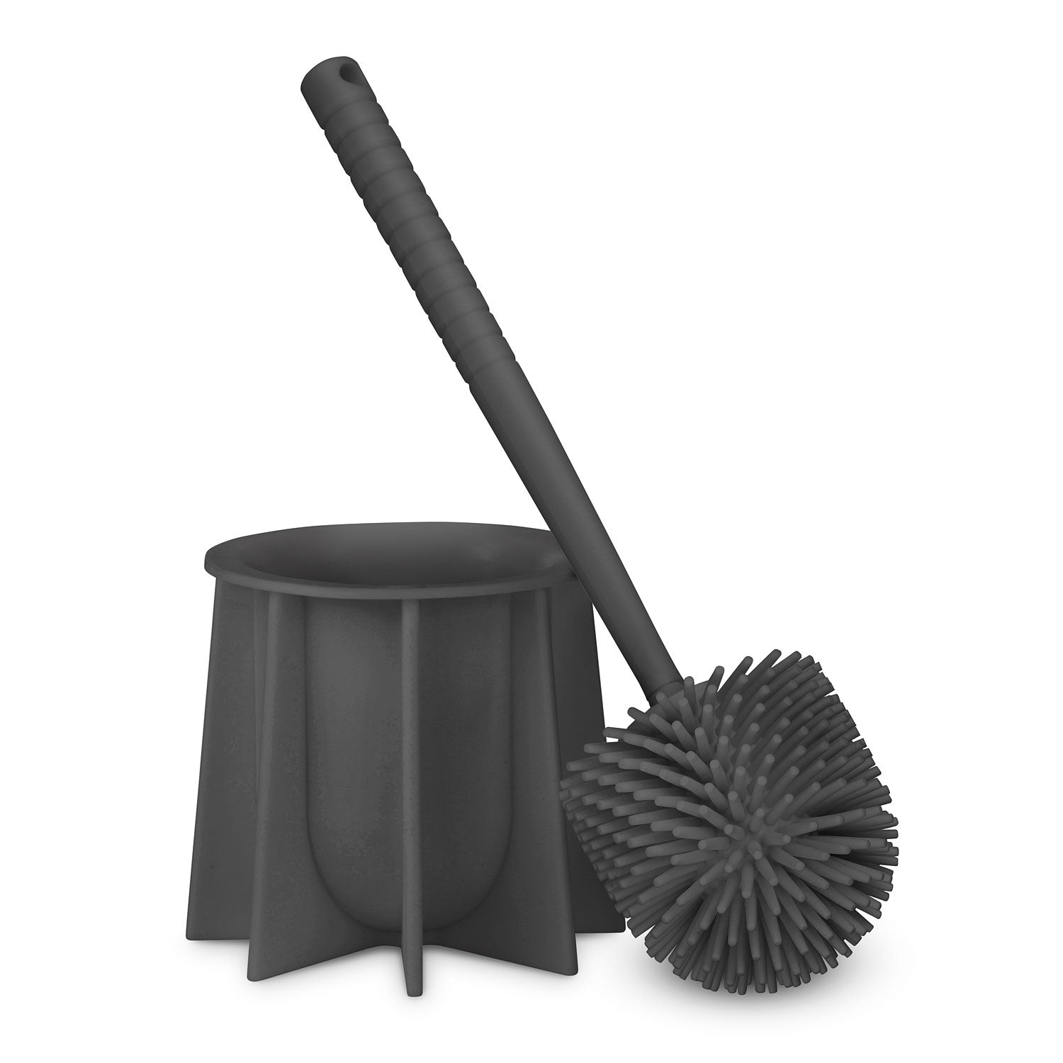 Toilet Brush Set - Grey