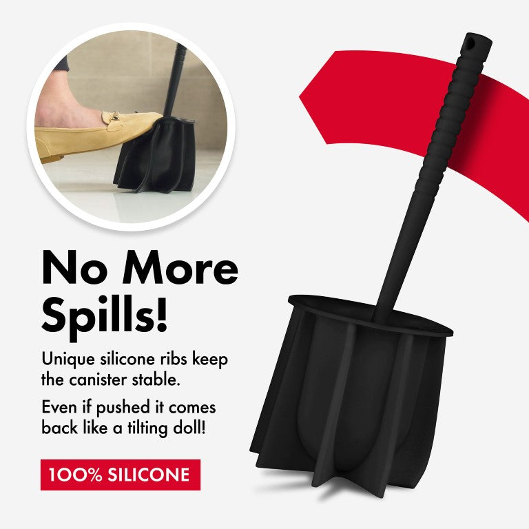 Toilet Brush Set - Black