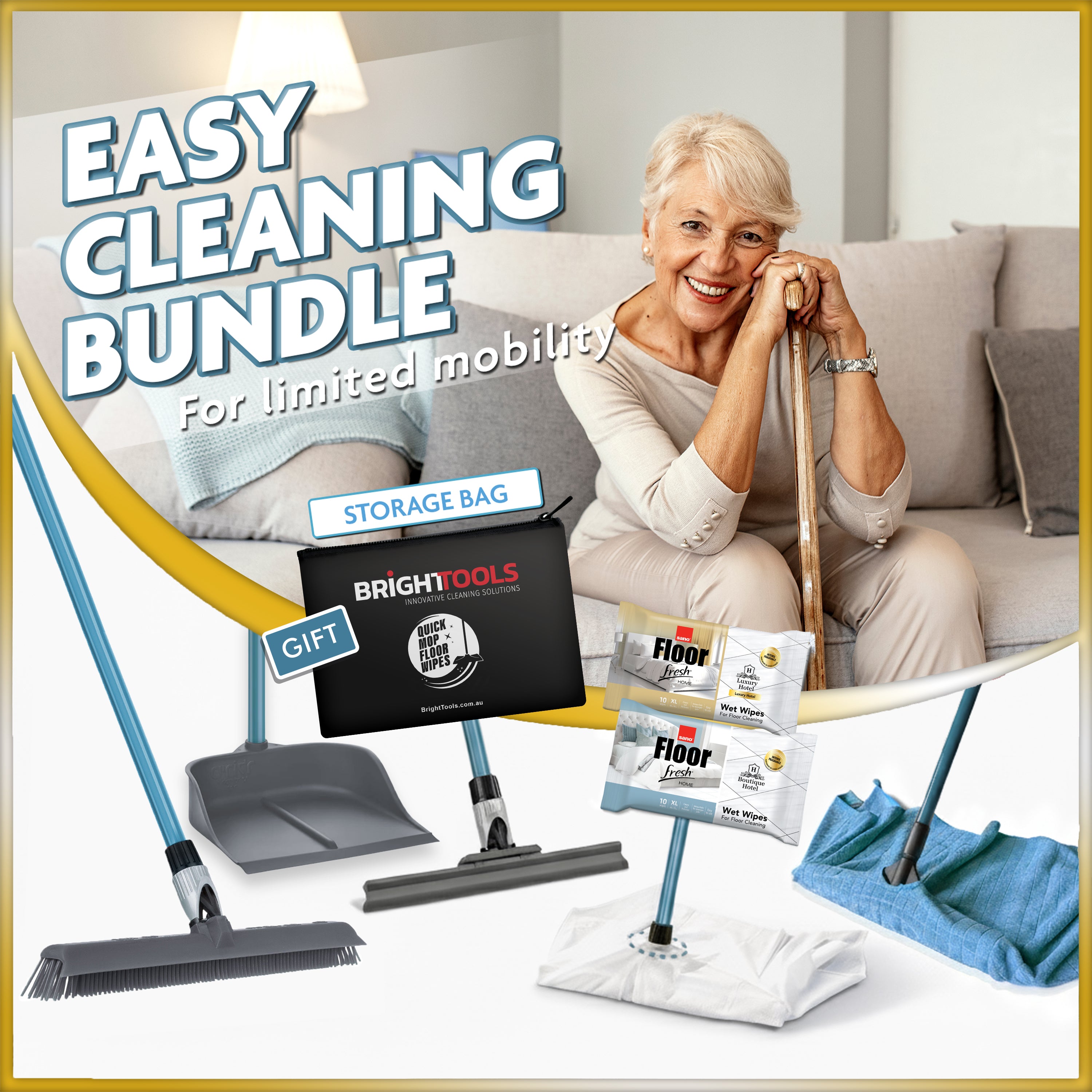 Easy Cleaning Bundle - for Limited Mobility
