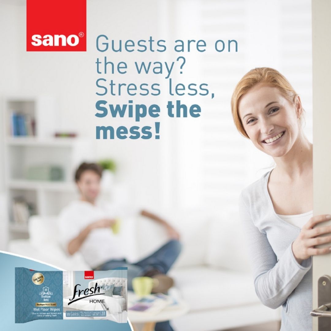Quick Mop Floor Wipes - Fresh Home Scent