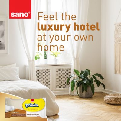 Floor Wipes for Wooden Floors Polwix - Luxury Hotel Scent