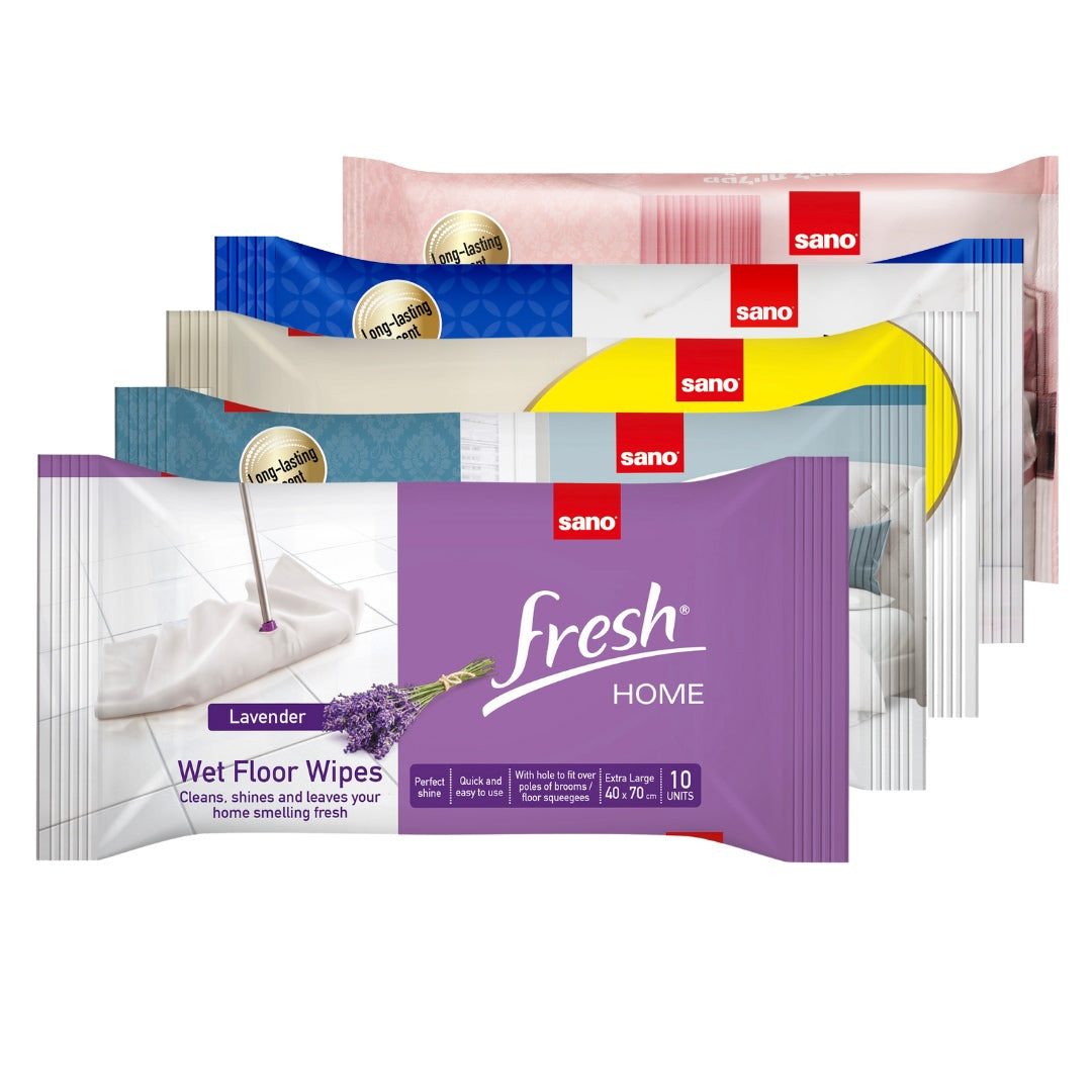 Choose your Bundle of 5 Packs - Quick Mop Floor Wipes