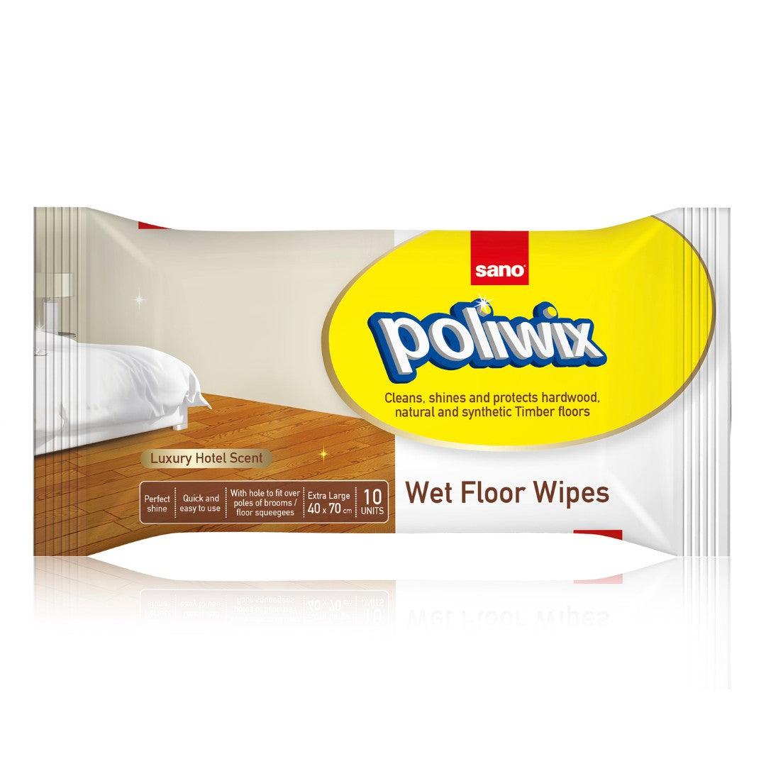 Floor Wipes for Wooden Floors Polwix  - Luxury Hotel Scent