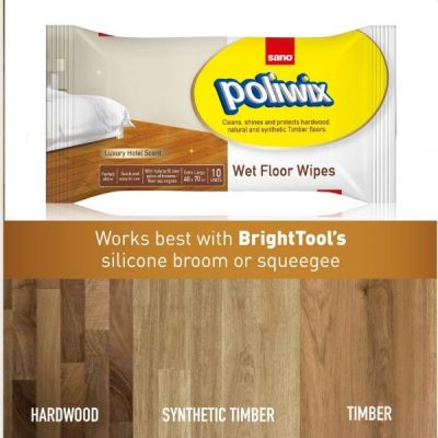 Floor Wipes for Wooden Floors Polwix - Luxury Hotel Scent