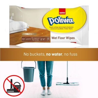 Floor Wipes for Wooden Floors Polwix  - Luxury Hotel Scent