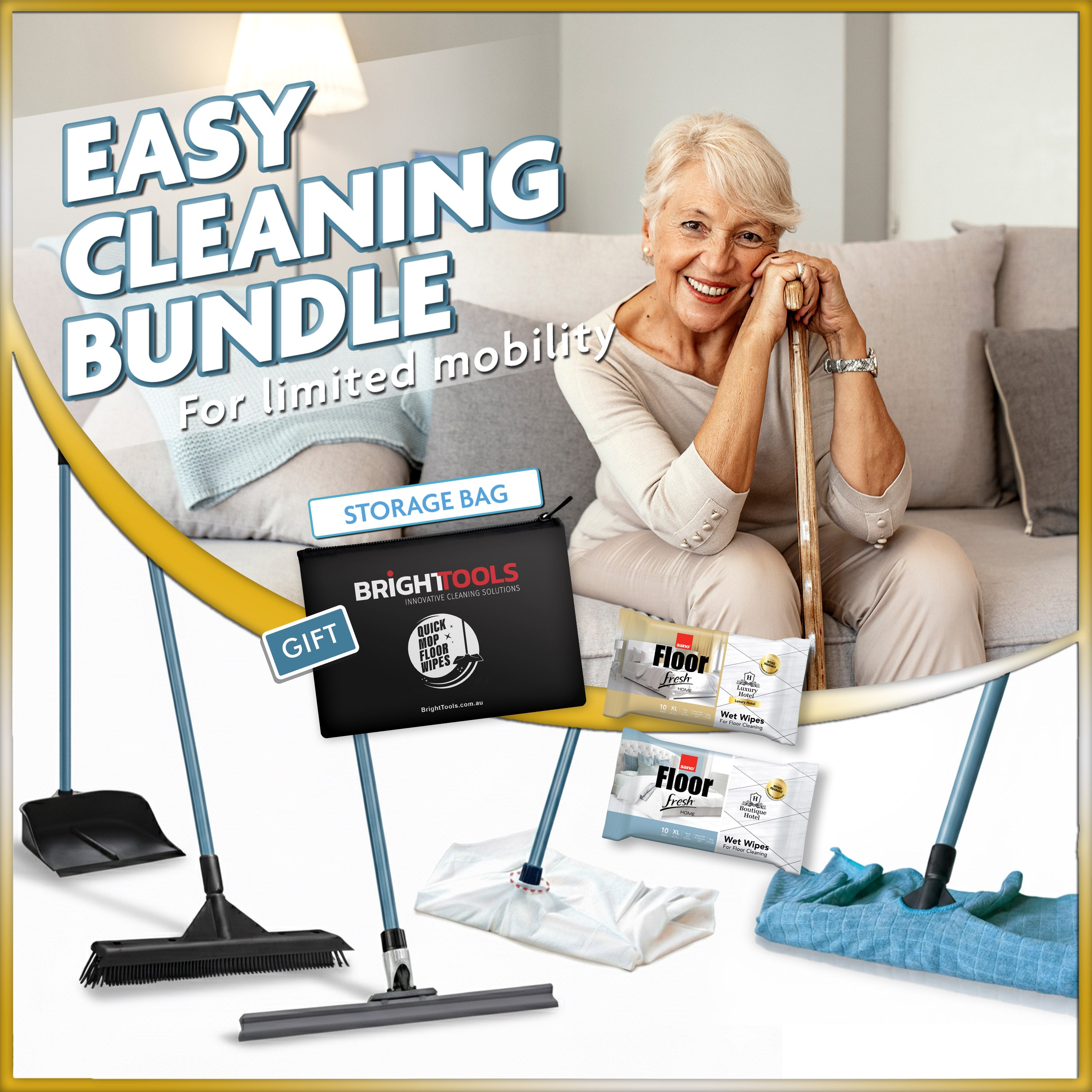 Easy Cleaning Bundle - for Limited Mobility