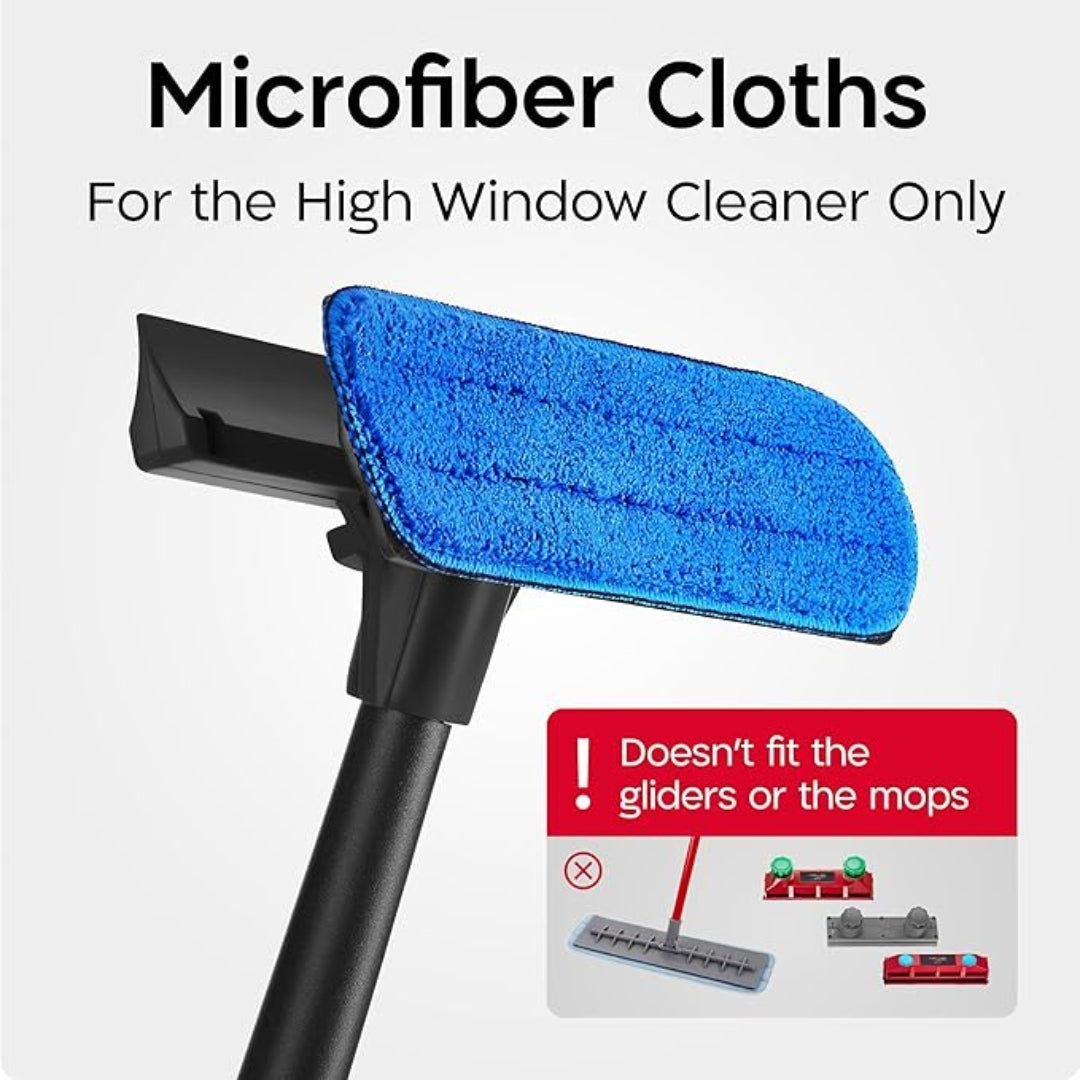 High-Window Cleaner Microfiber Cloth (2-Pack)