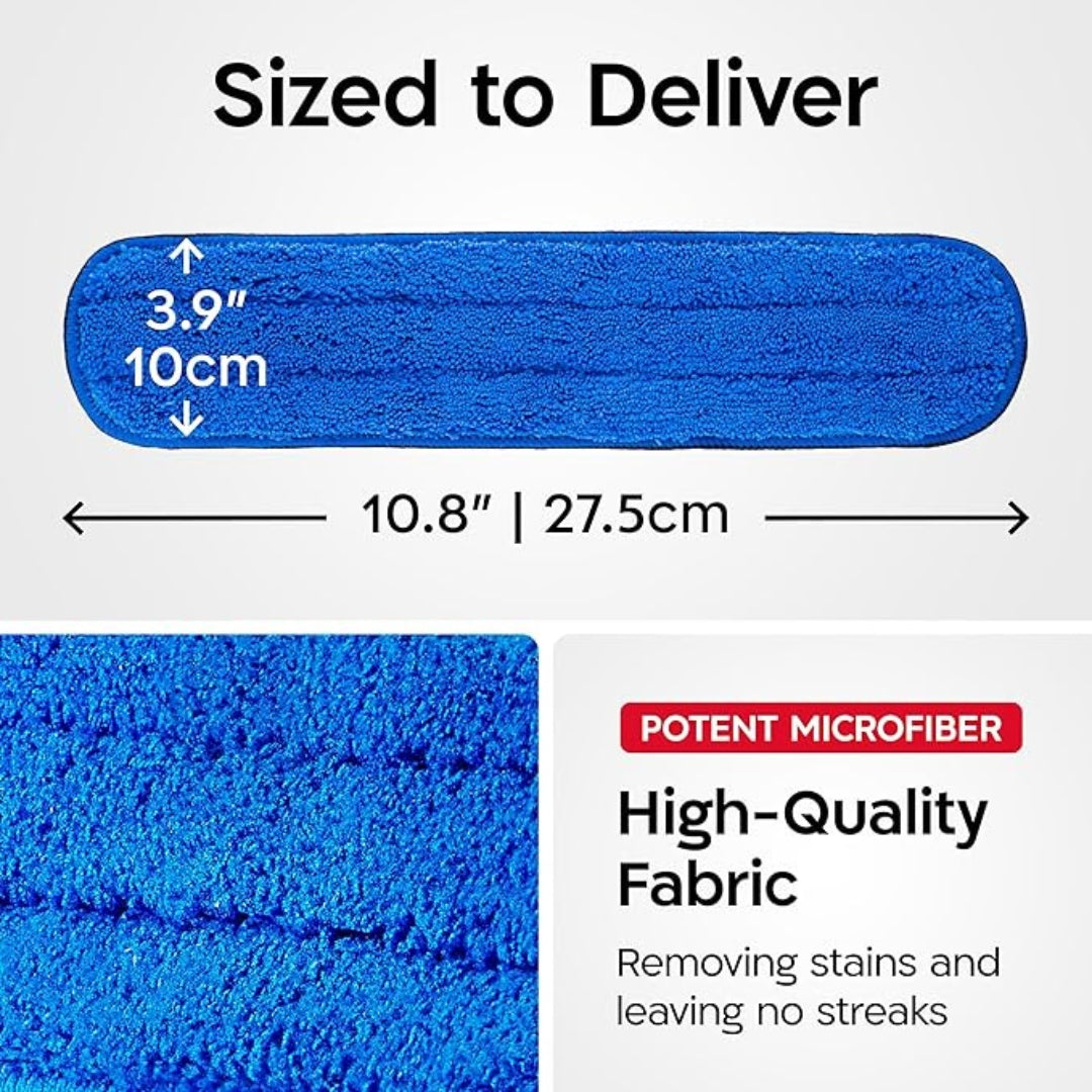 High-Window Cleaner Microfiber Cloth (2-Pack)