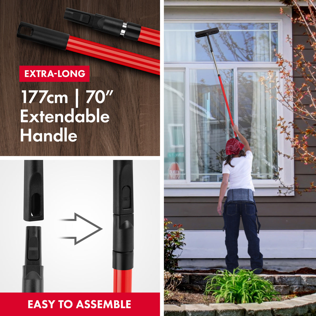 Basic H Window Cleaner Telescopic High Window Cleaner
