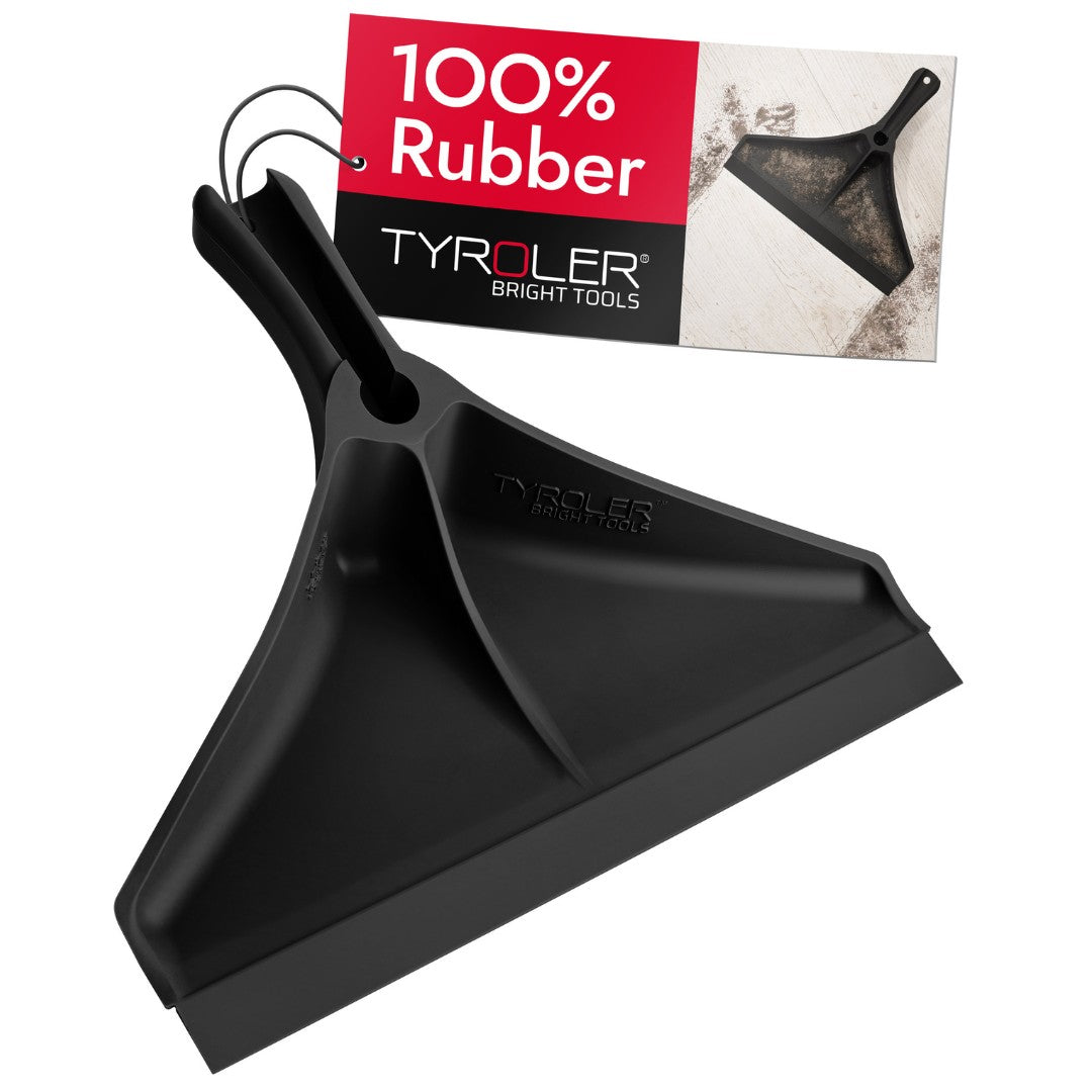 Stick to Floor Compact Rubber Dustpan