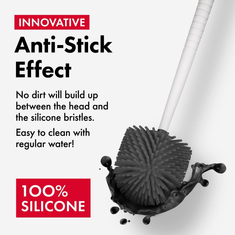 Antibacterial Toilet Brush White